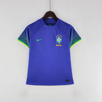 Camisa Feminina Seleção Brasil II 22/23 Nike - Azul - Vilas Store