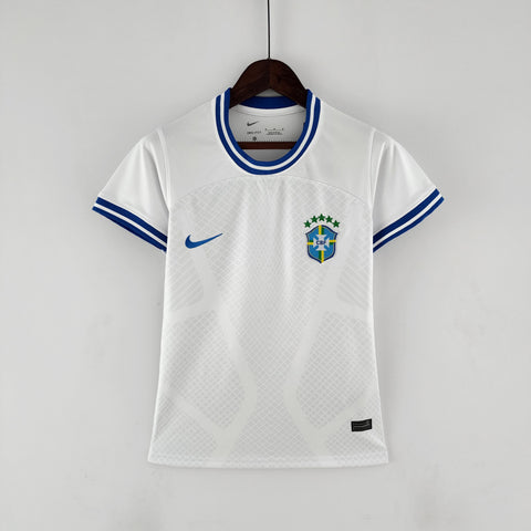 Camisa Feminina Seleção Brasil Nike 2022 - Branca - Conceito Branca - Vilas Store