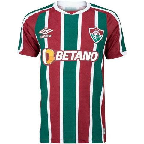 Camisa Fluminense I 22/23 Umbro - Vinho e Verde - Vilas Store