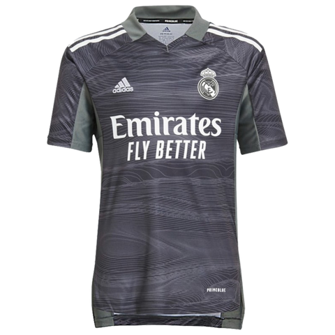 Camisa Goleiro Real Madrid 21/22 Adidas - Cinza - Vilas Store