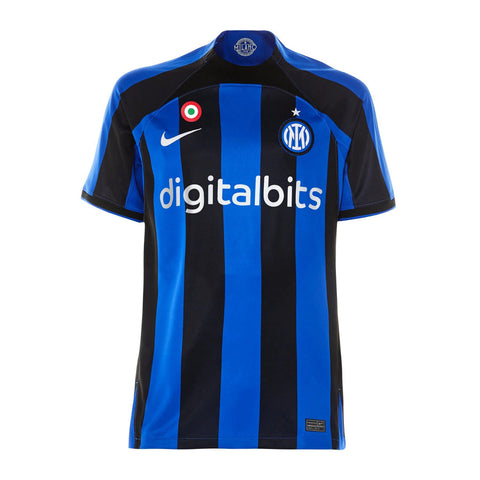 Camisa Inter de Milão I 22/23 Nike - Azul e Preta - Vilas Store