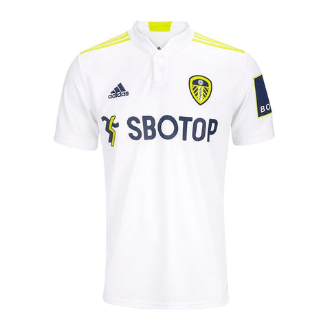 Camisa Leeds United I 21/22 Adidas - Branco - Vilas Store