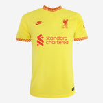 Camisa Liverpool III 21/22 Nike - Amarelo - Vilas Store