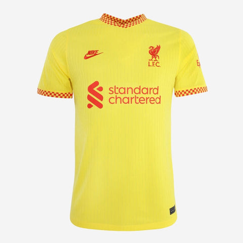 Camisa Liverpool III 21/22 Nike - Amarelo - Vilas Store
