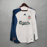 Camisa Manga Longa Liverpool 06/07 Adidas - Branco - Vilas Store