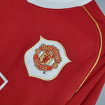 Camisa Manga Longa Manchester United 06/07 Nike - Vermelho - Vilas Store