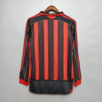 Camisa Manga Longa Milan 06/07 Adidas - Preto e Vermelho - Vilas Store