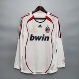 Camisa Manga Longa Milan Champions League 06/07 Adidas - Branco - Vilas Store