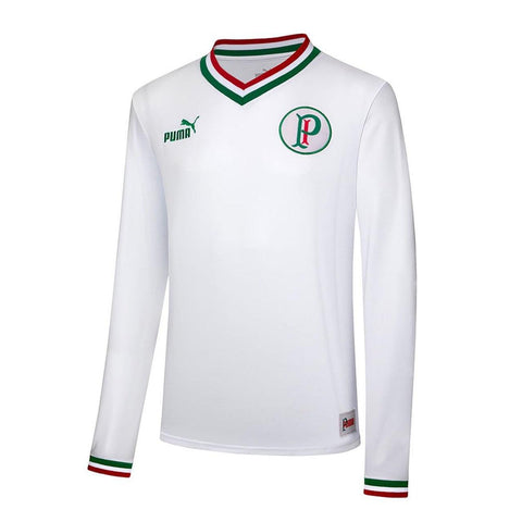 Camisa Manga Longa Palmeiras Avanti 2022 Puma - Branco - Vilas Store