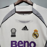 Camisa Manga Longa Real Madrid 06/07 Adidas - Branco - Vilas Store