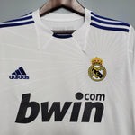 Camisa Manga Longa Real Madrid 10/11 Adidas - Branco - Vilas Store