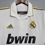 Camisa Manga Longa Real Madrid 11/12 Adidas - Branco - Vilas Store