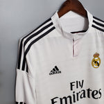 Camisa Manga Longa Real Madrid 14/15 Adidas - Branco - Vilas Store