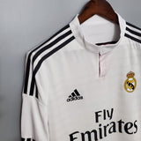 Camisa Manga Longa Real Madrid 14/15 Adidas - Branco - Vilas Store