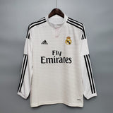 Camisa Manga Longa Real Madrid 14/15 Adidas - Branco - Vilas Store