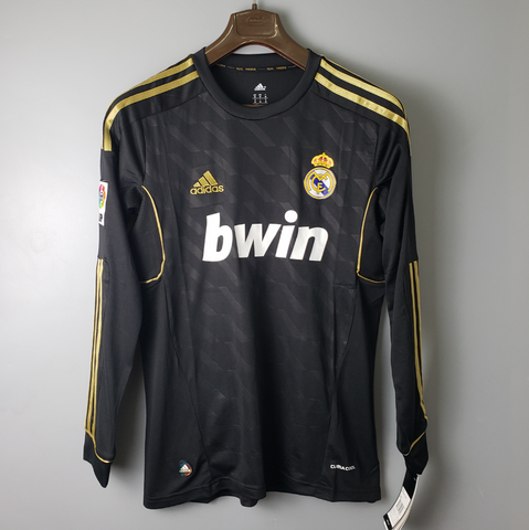 Camisa Manga Longa Real Madrid 2012 Adidas - Preto - Vilas Store