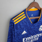 Camisa Manga Longa Real Madrid II 21/22 Adidas - Azul - Vilas Store