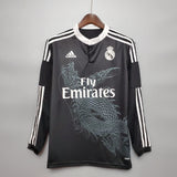 Camisa Manga Longa Real Madrid Third 14/15 Adidas - Preto - Vilas Store