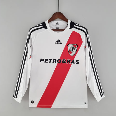Camisa Manga Longa River Plate 09/10 Adidas - Branco - Vilas Store