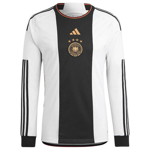 Camisa Manga Longa Seleção Alemanha I 2022 Adidas - Branco - Vilas Store