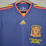 Camisa Manga Longa Seleção Espanha II 2010 Adidas - Azul - Vilas Store