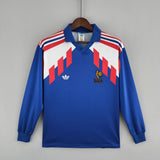 Camisa Manga Longa Seleção França 88/90 Adidas - Azul - Vilas Store