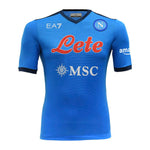 Camisa Napoli I 21/22 EA7 - Azul - Vilas Store