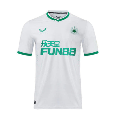 Camisa Newcastle United III 22/23 Castore - Branco e Verde - Vilas Store