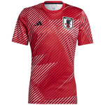 Camisa Pré-jogo Seleção Japão 2022 Adidas - Vermelho - Vilas Store