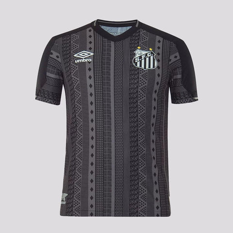 Camisa Santos III 22/23 Umbro - Preto - Vilas Store