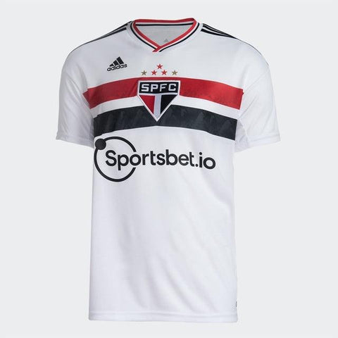 Camisa São Paulo I 22/23 Adidas - Branco - Vilas Store