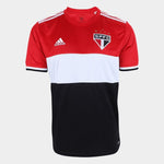 Camisa São Paulo III 21/22 Adidas - Vermelho, Preto e Branco - Vilas Store