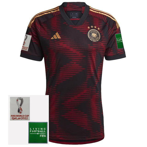 Camisa Seleção Alemanha II 2022 Adidas [Com Patch] - Preto - Vilas Store