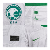 Camisa Seleção Arábia Saudita I 2022 Nike - Branco - Vilas Store