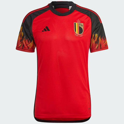 Camisa Seleção Bélgica I 2022 Adidas - Vermelho - Vilas Store