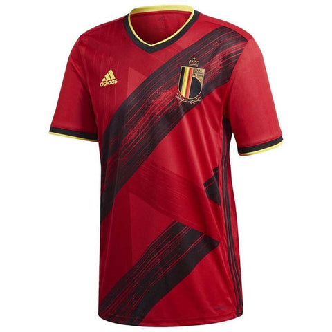 Camisa Seleção Bélgica I 21/22 Adidas - Vermelho - Vilas Store