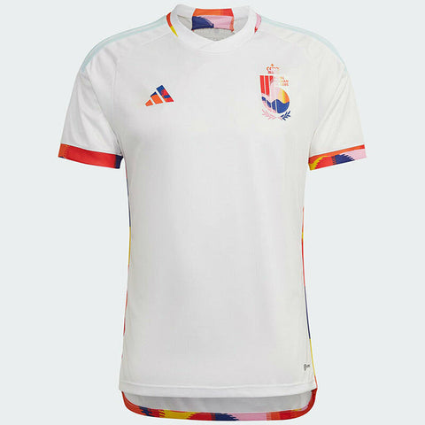 Camisa Seleção Bélgica II 2022 Adidas - Branco - Vilas Store