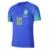 Camisa Seleção Brasil II 22/23 Nike [Neymar Jr #10] - Azul - Vilas Store