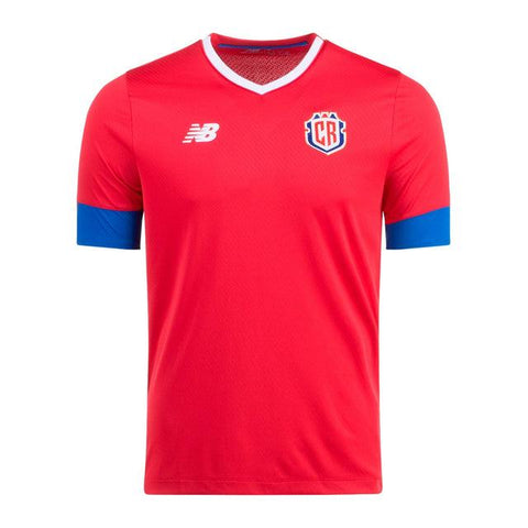 Camisa Seleção Costa Rica I 2022 New Balance - Vermelho - Vilas Store