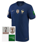 Camisa Seleção França I 2022 Nike [Patch Campeão do Mundo] - Azul - Vilas Store