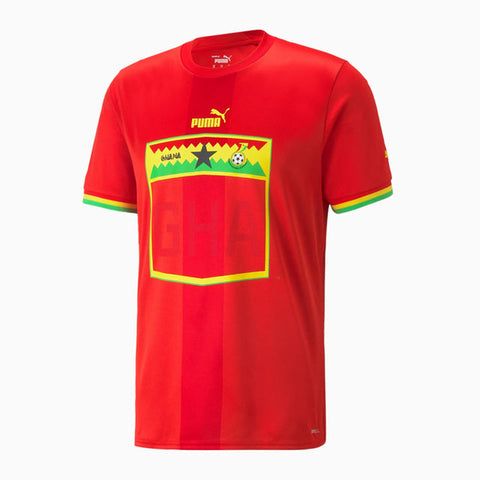 Camisa Seleção Gana II 2022 Puma - Vermelho - Vilas Store