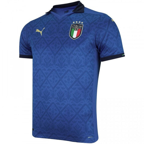 Camisa Seleção Itália I 20/21 Puma - Azul - Vilas Store