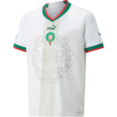 Camisa Seleção Marrocos II 2022 Puma - Branco - Vilas Store