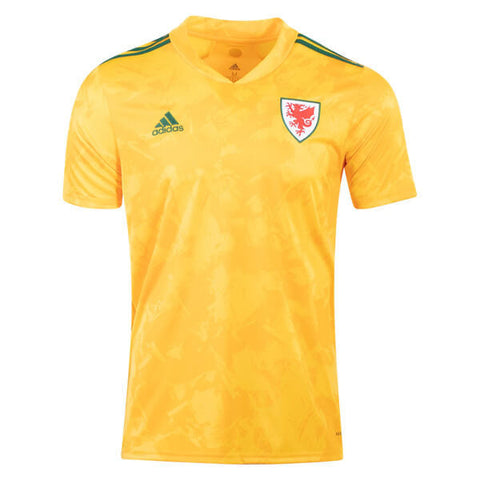 Camisa Seleção País de Gales II 20/21 Adidas - Amarelo - Vilas Store
