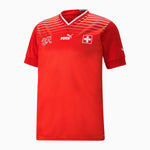 Camisa Seleção Suíça I 2022 Puma - Vermelho - Vilas Store