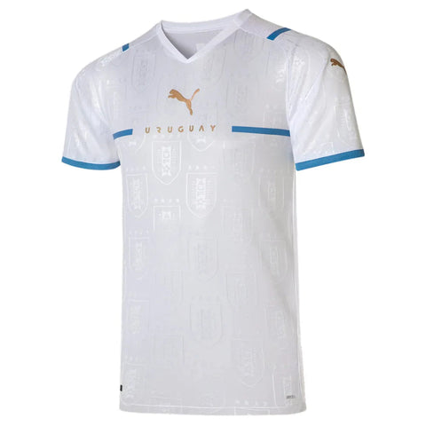 Camisa Seleção Uruguai II 21/22 Puma - Branco - Vilas Store