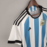 Camisa Seleção da Argentina I 2022 Adidas - Azul e Branca - Vilas Store