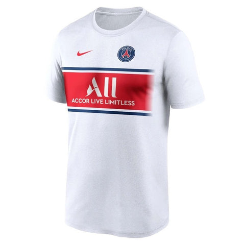 Camisa Treino PSG 21/22 Nike - Branco - Vilas Store