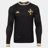 Camisa Manga Longa Vasco 22/23 Kappa - Preto e Dourado - Vilas Store