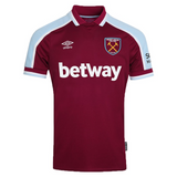 Camisa West Ham United I 21/22 Umbro - Bordo - Vilas Store